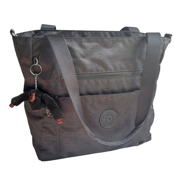 Kipling Multi-Pocket Shoulder Tote ATHENA the Gorilla! - Picture 1 of 16